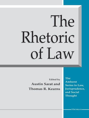 cover image of Rhetoric of Law